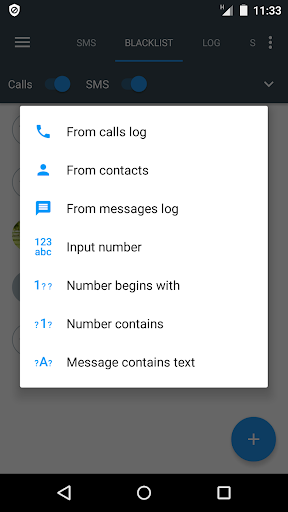 Calls Blacklist - Call Blocker - Image screenshot of android app