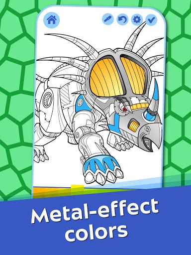 Dino Robots Coloring for Boys - عکس بازی موبایلی اندروید