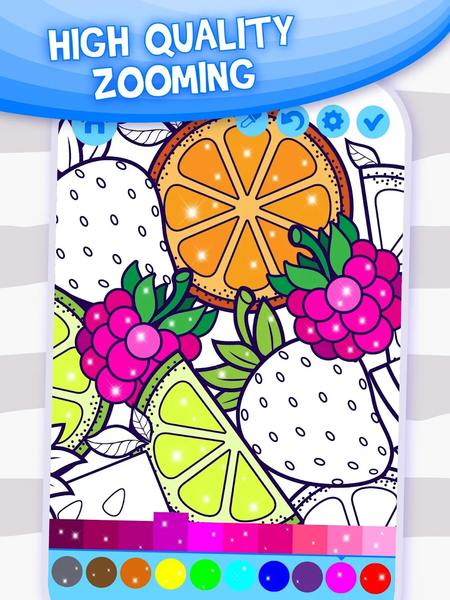 Doodle Coloring: Simple&Fancy - Gameplay image of android game