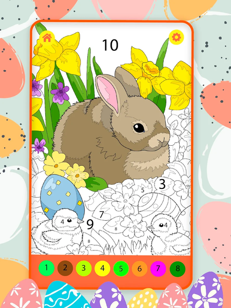 Honey Bunny Kids Coloring Book - عکس بازی موبایلی اندروید