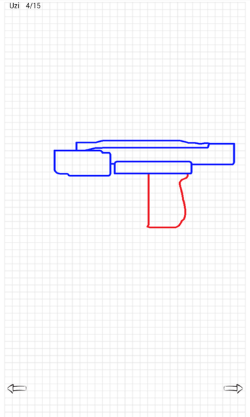 Learn to Draw Weapons - عکس بازی موبایلی اندروید