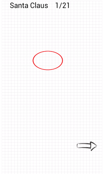 Learn to Draw Christmas - Gameplay image of android game