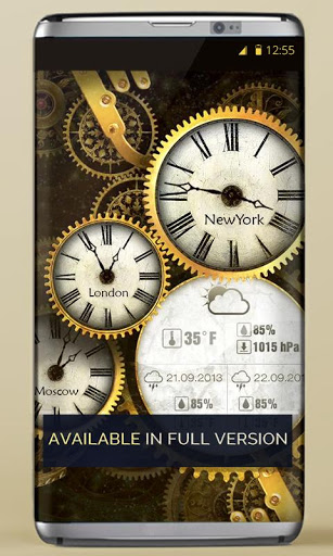 Download Gold clock live wallpaper For Android | Gold clock live wallpaper  APK | Appvn Android