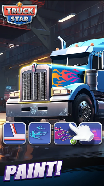 Truck Star - Gameplay image of android game