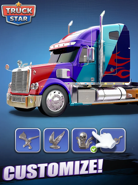Truck Star - عکس بازی موبایلی اندروید