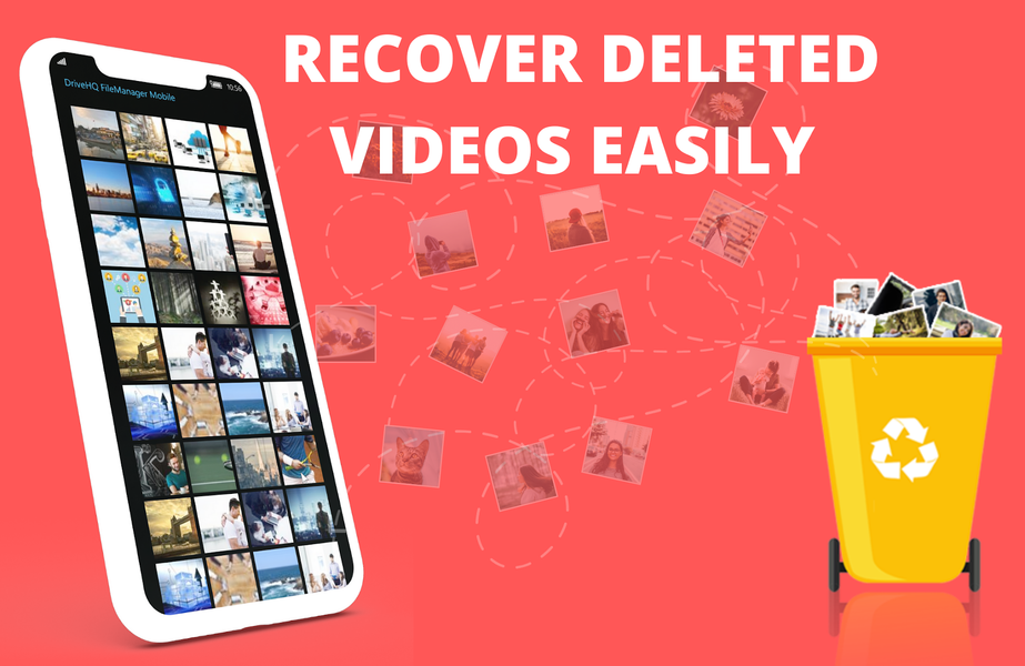 Deleted Video Recovery App - عکس برنامه موبایلی اندروید