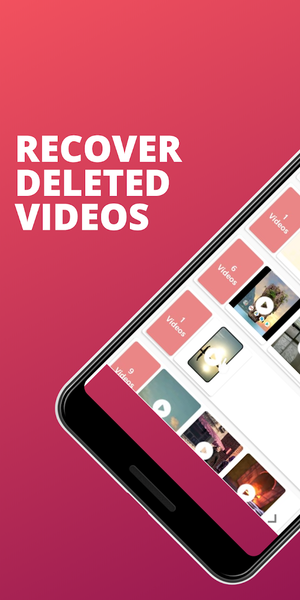 Deleted Video Recovery App - Image screenshot of android app