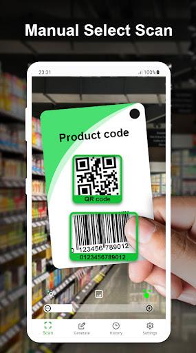 QR code scanner and Barcode - Image screenshot of android app