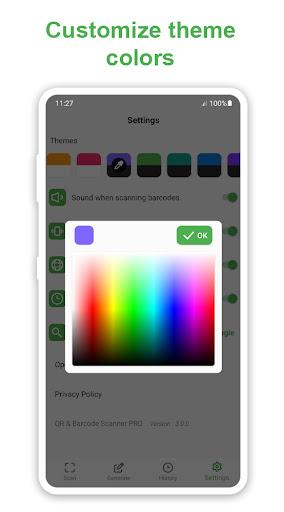 QR code scanner and Barcode - عکس برنامه موبایلی اندروید