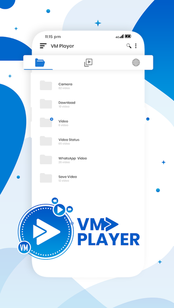 VM Video Player - Image screenshot of android app