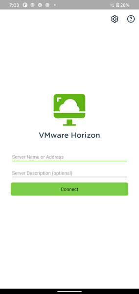 VMware Horizon Client - Image screenshot of android app