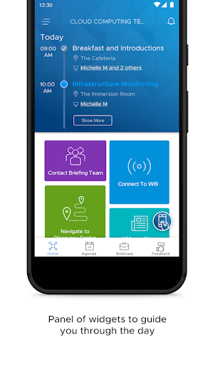 VMware Briefing - Image screenshot of android app