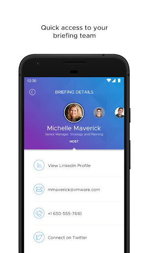 VMware Briefing - عکس برنامه موبایلی اندروید