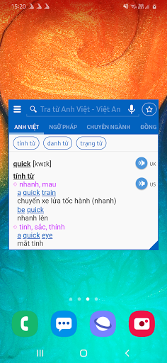 Dich tieng Anh - Dich hinh anh - Image screenshot of android app