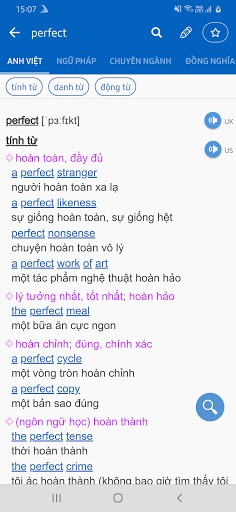 Dich tieng Anh - Dich hinh anh - Image screenshot of android app