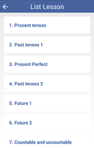 Learn English Grammar Rules - - Image screenshot of android app
