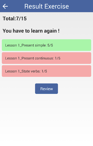 Learn English Grammar Rules - - Image screenshot of android app
