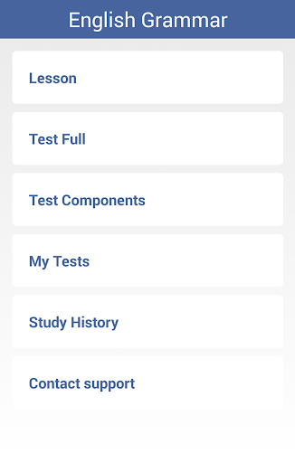 Learn English Grammar Rules - - Image screenshot of android app