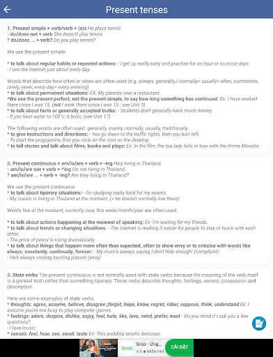 Learn English Grammar Rules - - Image screenshot of android app