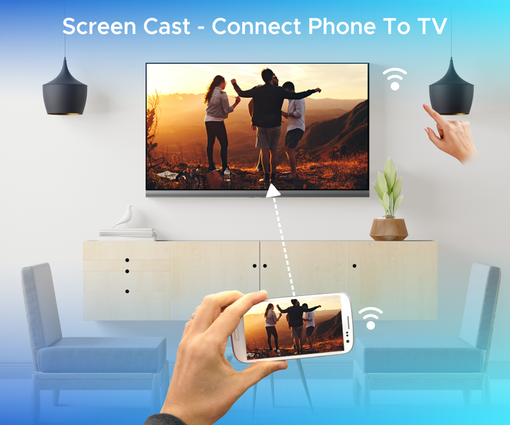 Screen Cast: Connect Phone -TV - عکس برنامه موبایلی اندروید