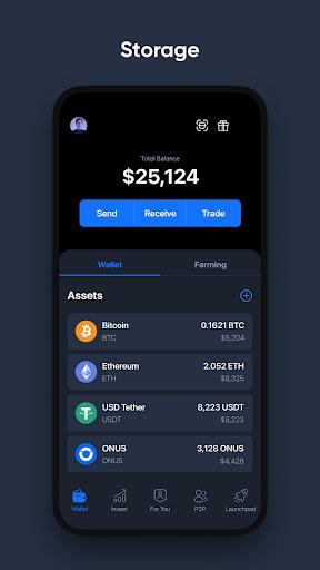 ONUS: Buy Bitcoin BTC & Crypto - Image screenshot of android app