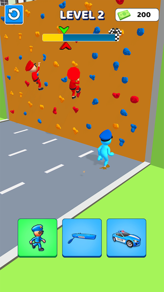 Police Car Shape Shifting Race - عکس بازی موبایلی اندروید