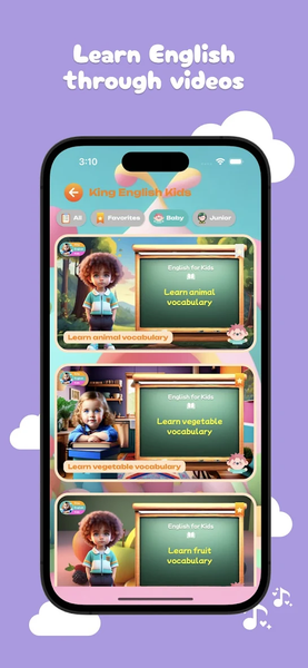 King English Kids - Image screenshot of android app