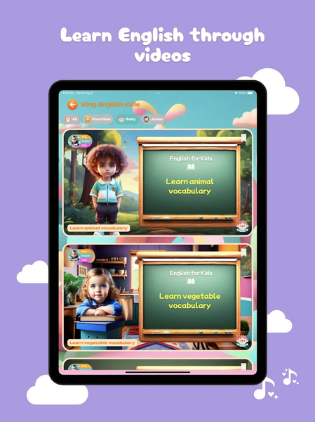 King English Kids - عکس برنامه موبایلی اندروید