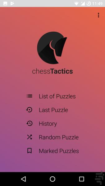 Chess Tactics - Image screenshot of android app