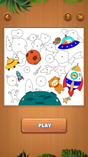 Wood Math: Cross Number - Gameplay image of android game