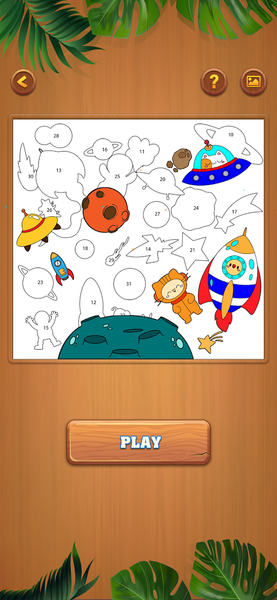 Wood Math: Cross Number - Gameplay image of android game