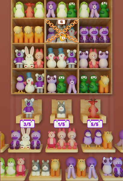 Triple Good Sorting ۳D - عکس بازی موبایلی اندروید