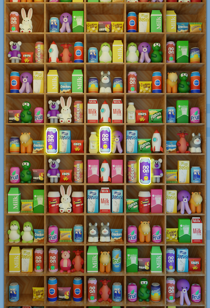 Triple Good Sorting ۳D - عکس بازی موبایلی اندروید