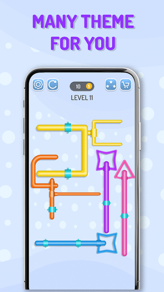 Meta Rings Puzzle - عکس بازی موبایلی اندروید