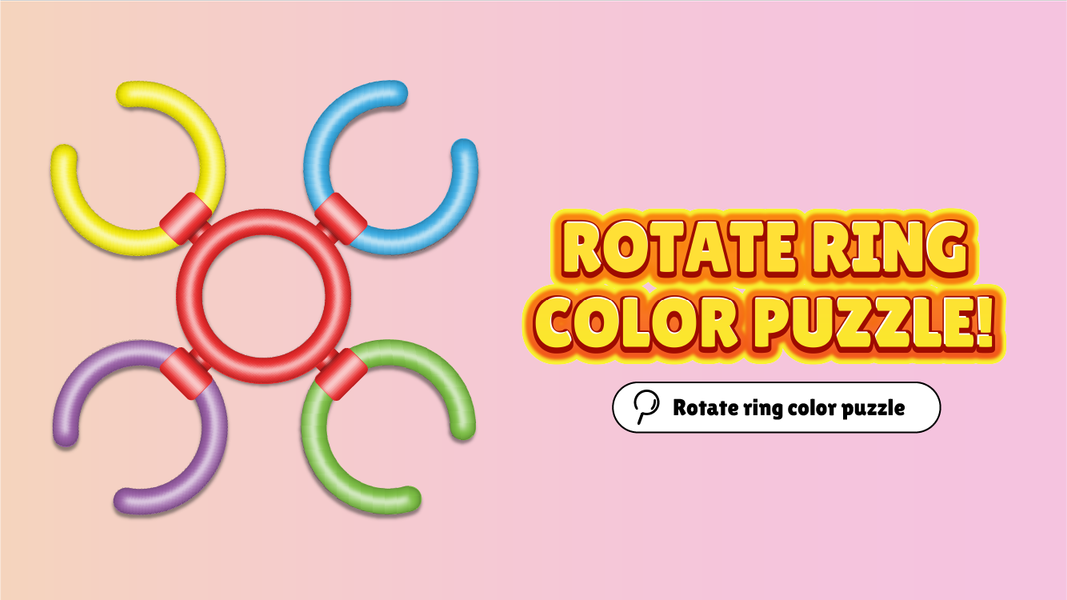 Rotate ring color puzzle - عکس بازی موبایلی اندروید