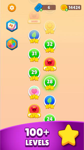 Rotate ring color puzzle - عکس بازی موبایلی اندروید