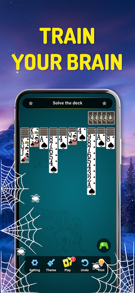 Spider Solitaire Classic Card - عکس بازی موبایلی اندروید