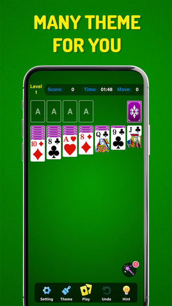 Spider Solitaire Classic Card - عکس بازی موبایلی اندروید