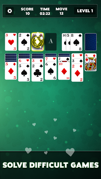 Solitairecell: Classic Card - Gameplay image of android game