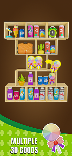 Triple Goods Merge: Sorting ۳D - عکس بازی موبایلی اندروید