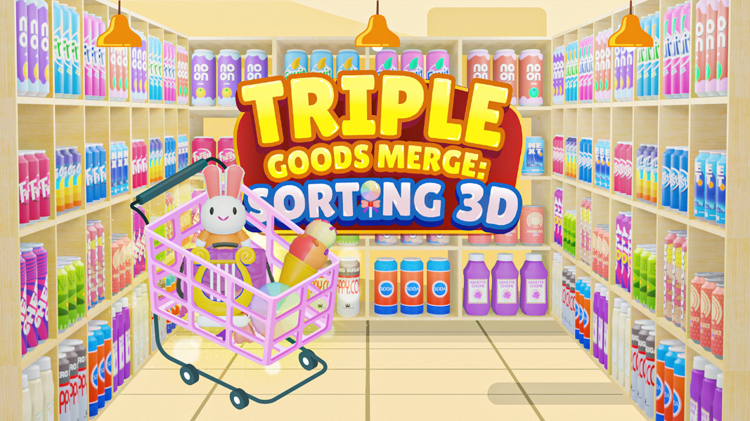 Triple Goods Merge: Sorting ۳D - عکس بازی موبایلی اندروید
