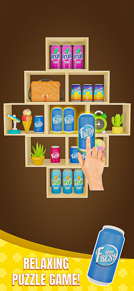 Triple Goods Merge: Sorting ۳D - عکس بازی موبایلی اندروید