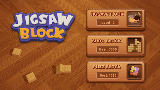 Jigsaw Wood Block Puzzle - Image screenshot of android app