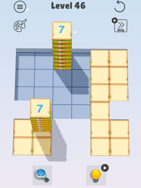 Blocks Stack Puzzle - Gameplay image of android game