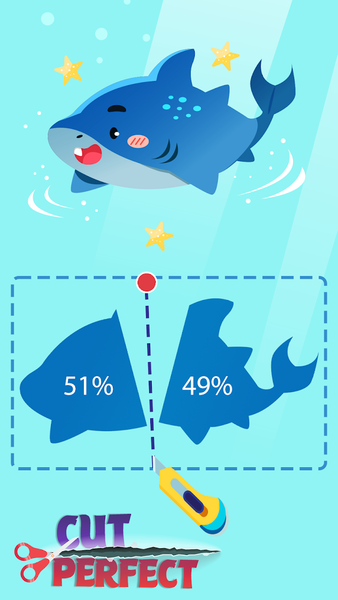 Cut Slice Perfect : Good cut - عکس بازی موبایلی اندروید