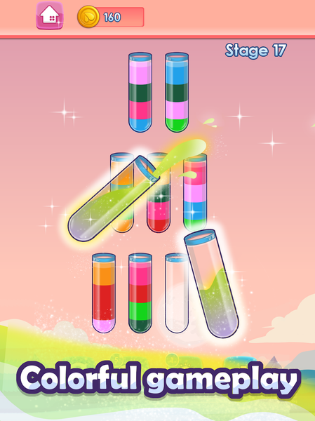 Fun Water Sorting - Image screenshot of android app