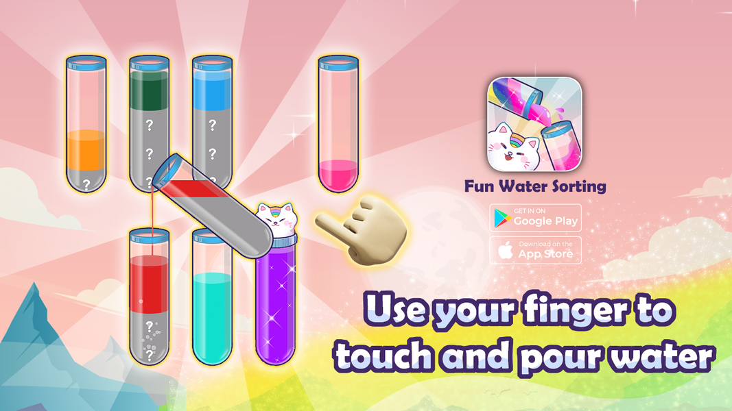 Fun Water Sorting - عکس برنامه موبایلی اندروید