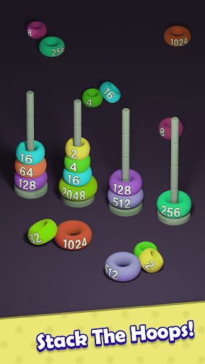 ۲۰۴۸ Sort Stack Merge - عکس برنامه موبایلی اندروید