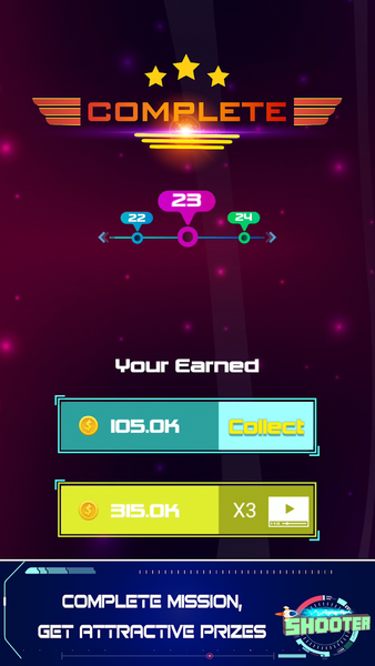 Meteorite Shooter : Protect Th - عکس بازی موبایلی اندروید