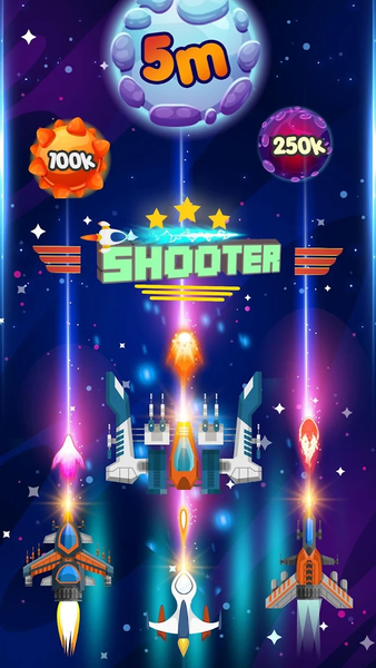 Meteorite Shooter : Protect Th - عکس بازی موبایلی اندروید